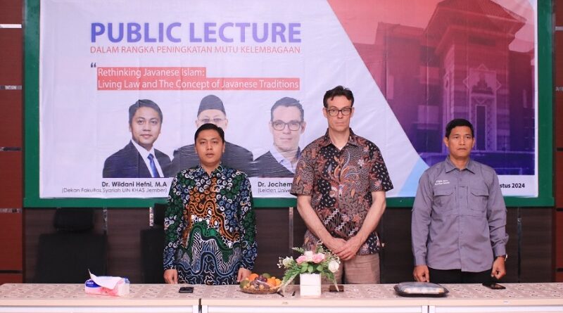 Kuliah Umum UIN KHAS Jember Bahas “Rethinking Javanese Islam” dengan Narasumber dari Leiden University