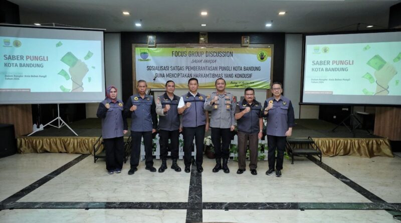 Pemkot Bandung Dukung Satgas Saber Pungli dalam Upaya Pemberantasan Pungutan Liar