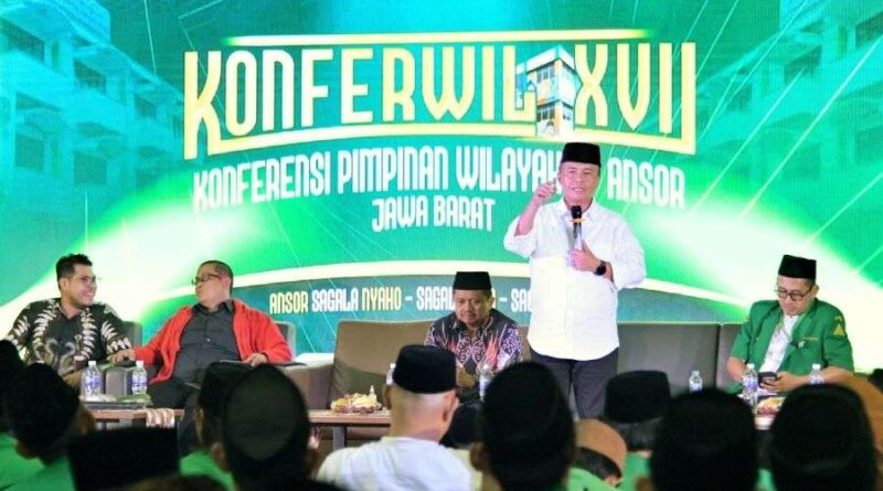 Sekda Jabar Herman Suryatman : Ajak GP Ansor Pimpin Perubahan Jabar