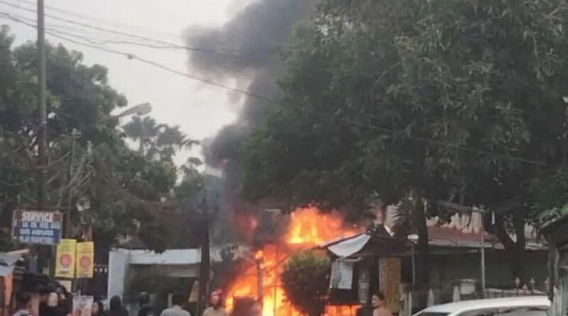 Kebakaran di Sasak Tinggi, Pamulang Diduga Konsleting Listrik