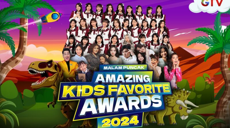 Yuk Rayakan Penghargaan Ikon Favorit Anak Bersama Dino Lucu di Amazing Kids Favorit Awards GTV !