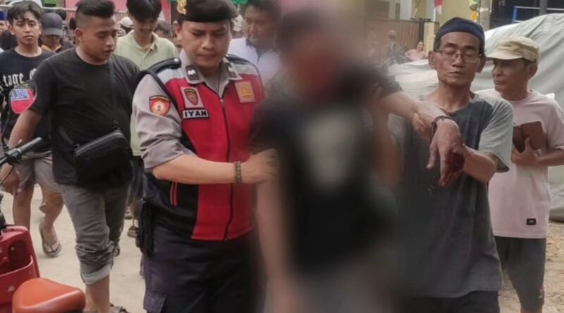 Quick Response Unit Samapta Polsek Cipondoh Tangkap Pelaku Pencurian Bersenjata di Kelurahan Gondrong