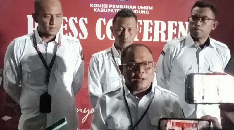 KPU Pastikan Pilkada Bandung Di Ikuti Dua Pasangan Calon