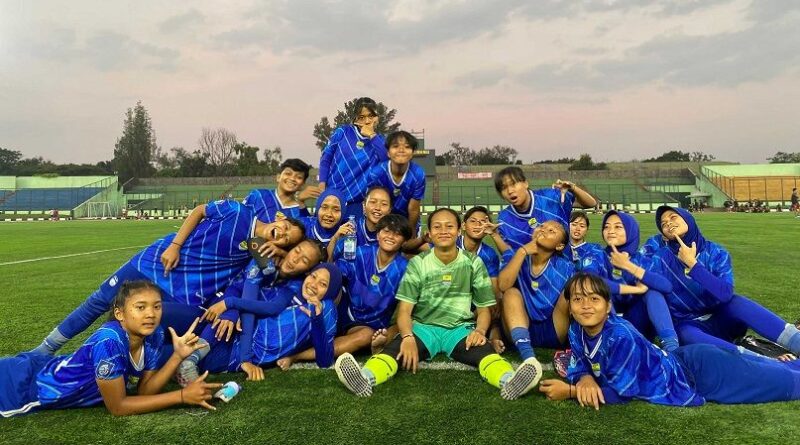 Akademi PERSIB Putri Tahan Imbang Papua Pegunungan 0-0 di Uji Tanding di Stadion Siliwangi