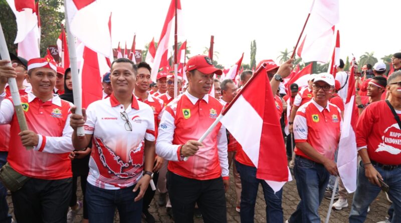 Bogor Gelar Kirab Bendera Merah Putih Sambut HUT Kemerdekaan ke-79 RI