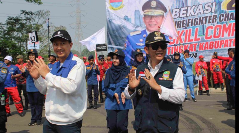Peserta Bekasi 2nd Fire Fighter Skill Competition 2024 Apresiasi Pemkab Bekasi