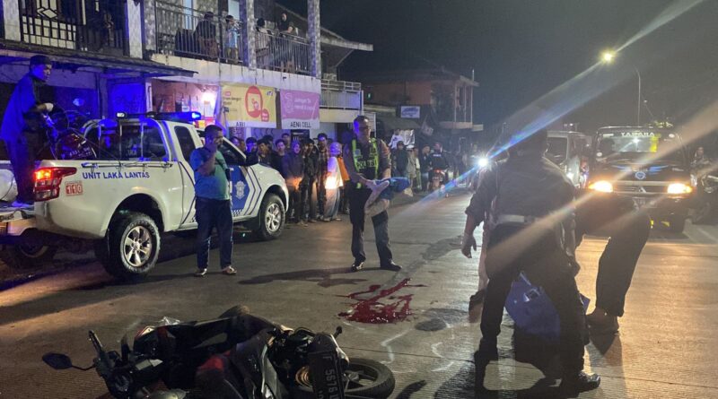 Kecelakaan Tewaskan Seorang Pengendara Motor di Sukabumi