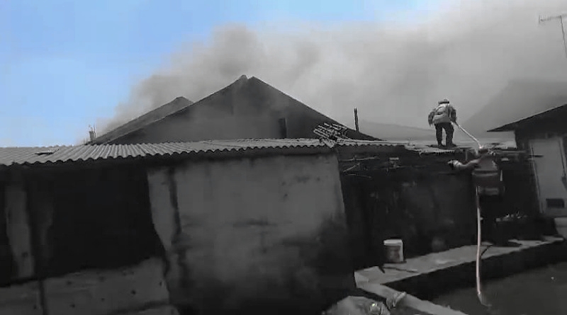 Pabrik Tahu dan Rumah di Sukabumi Dilalap Si Jago Merah