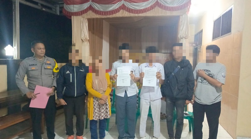 Viral Tawuran Pelajar di Sukabumi, Dua Siswa SMK Diamankan Polisi