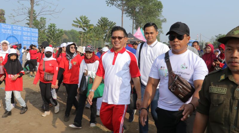 Bupati Dadang Supriatna Apresiasi Dicanangkannya Gerakan Bulan Dana Kemanusiaan PMI