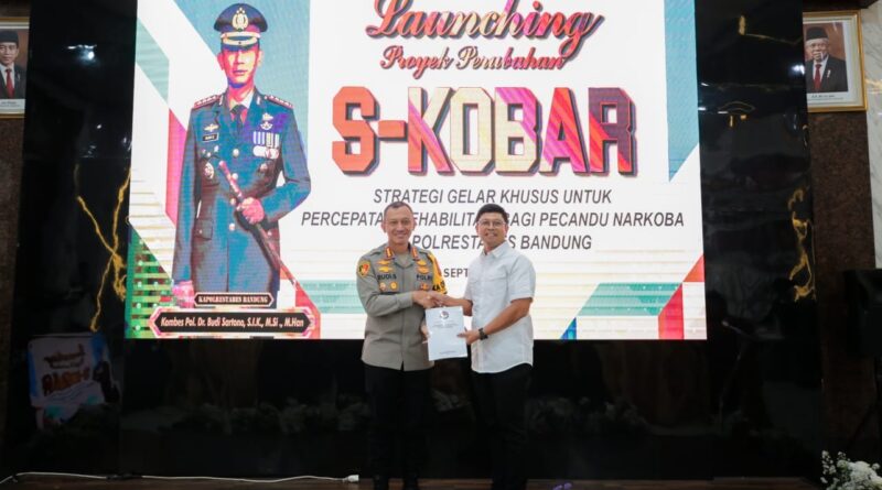 Pemkot Bandung Dukung Peluncuran Strategi S-Kobar untuk Percepatan Rehabilitasi Pecandu Narkoba