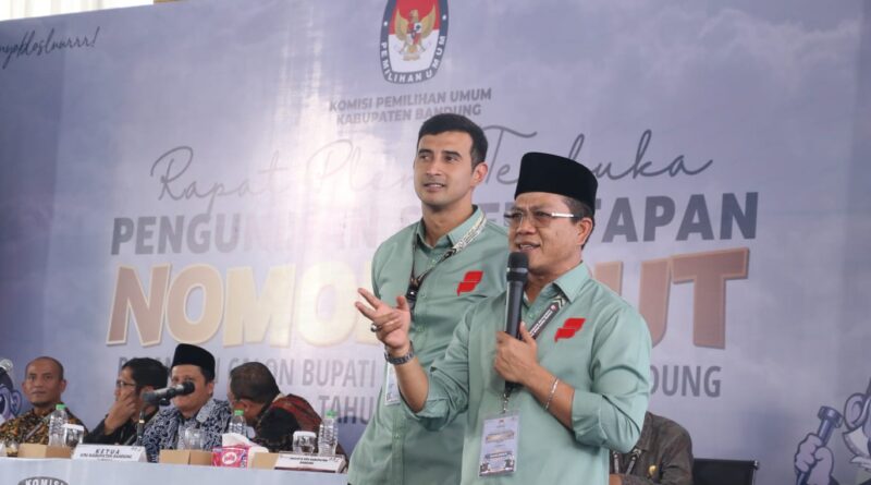 Ini Dia Makna Nomor Urut 2 Bagi Paslon Dadang Supriatna-Ali Syakieb
