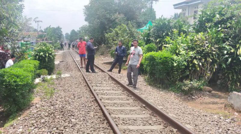 Seorang Pria Tewas Tersambar KA Pangrango di Sukabumi