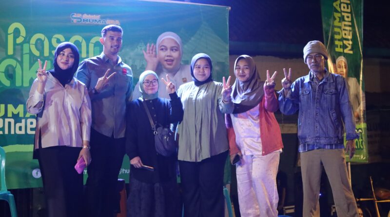 Pesta Rakyat Humaira Mendengar, Cawabup Ali Syakieb Sebut Bedas Jilid 2 Targetkan 50.000 Wirausaha