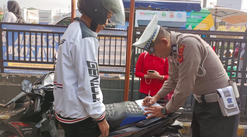 Dua Pekan Operasi Zebra Lodaya di Sukabumi, Ribuan Pelanggar Lalu Lintas Ditindak