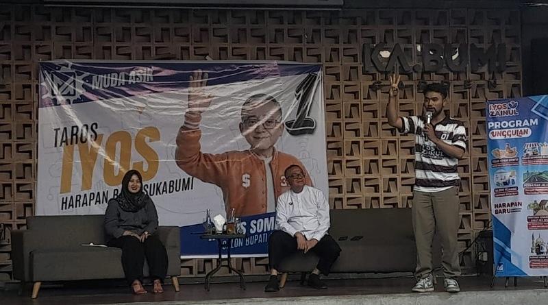 Calon Bupati Iyos Somantri Apresiasi Masukan Konstruktif dari Milenial Sukabumi