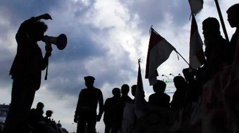 1.859 Personel Gabungan Disiagakan Kawal Demo Buruh di Depan Gedung MK