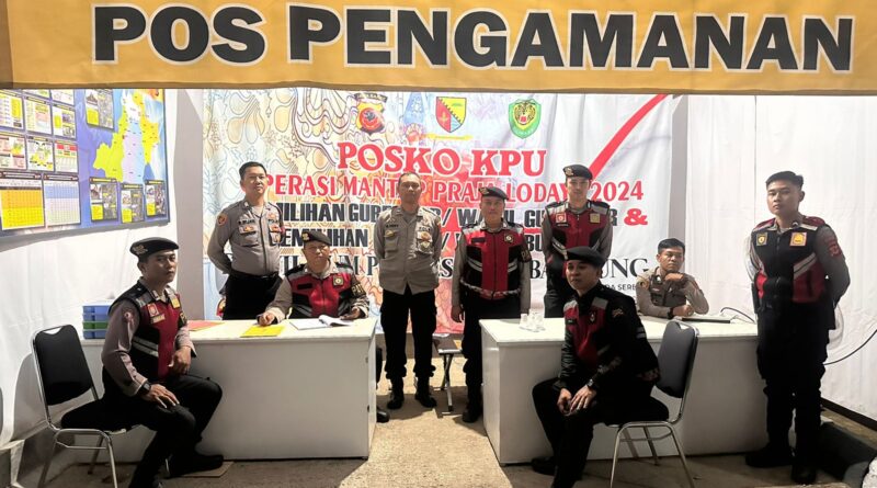Satsamapta Polresta Bandung Intensifkan Patroli Menjelang Pilkada 2024