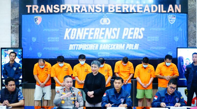 Polri Bongkar Sindikat Judi Online yang Dikendalikan Warga Negara Asing, Perputaran Uang Capai Rp 685 M