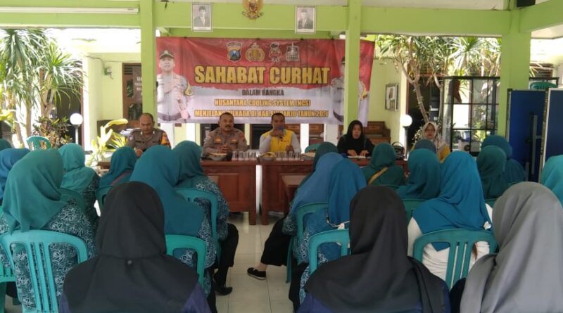 Polsek Krian Ajak Emak-emak Turut Sukseskan Pilkada 2024