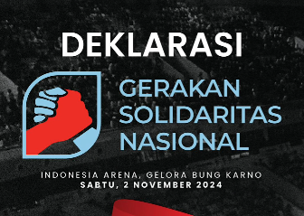 Presiden Prabowo Subianto Hadiri Deklarasi Gerakan Solidaritas Nasional di Jakarta