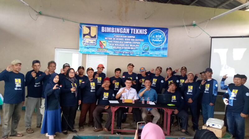 Minimalisir Persoalan Sampah, Komunitas Masyarakat “Gauli Sampah Dengan Asyik” di Desa Neglasari Majalaya