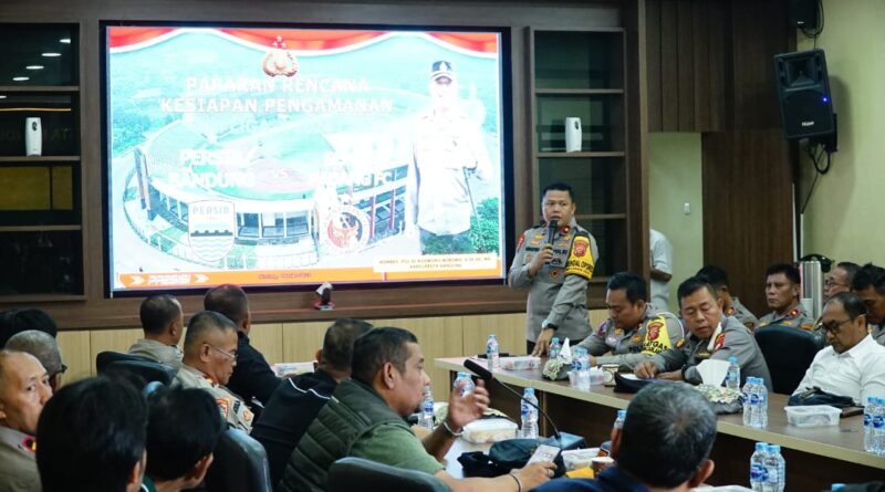 Persib Bandung vs Semen Padang, Kapolresta Bandung: Pertandingan Digelar Tanpa Penonton