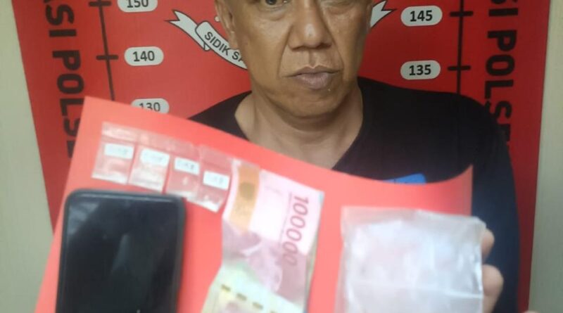 Reskrim Polsek Gunung Anyar Berhasil Amankan Dua Bandar Sabu