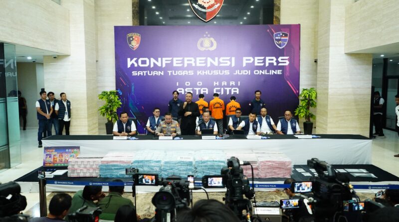 Sita Rp78,1 Miliar dari Judol Internasional, Komitmen Polri atas Asta Cita Presiden Prabowo