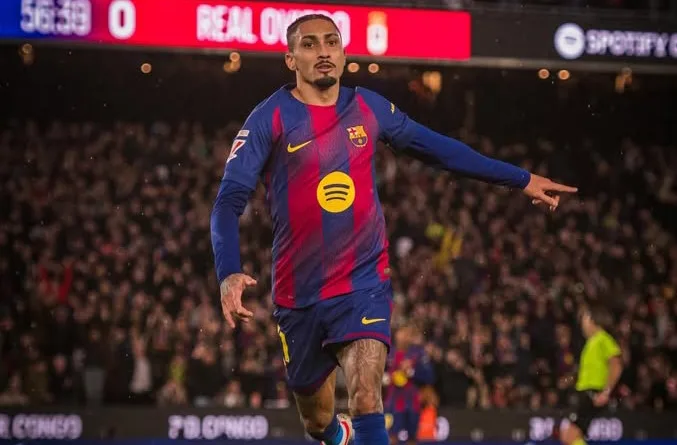 Oviedo Tumbang Perlahan di Camp Nou, Barcelona Menang Lewat Tekanan Tanpa Henti