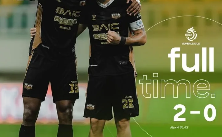 Dua Sentuhan Alex Martins Jadi Luka Arema, Dewa United Menang Tanpa Ampun di Banten