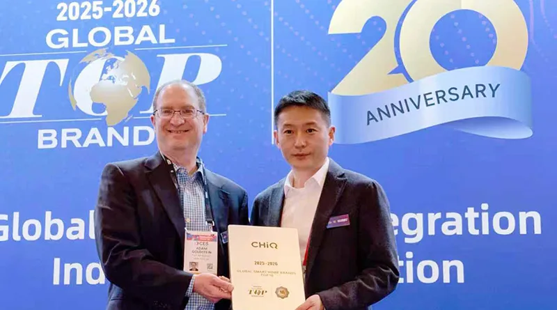 CHiQ Masuk 10 Besar Merek Smart Home Global di CES 2026