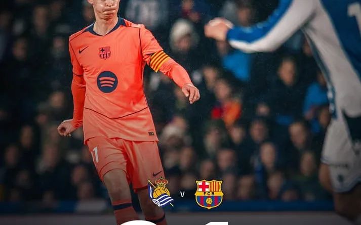 Satu Menit yang Mengguncang Blaugrana di Reale Arena