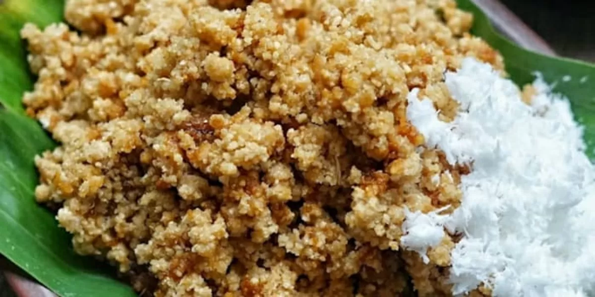 Nasi Rasi sebagai Kuliner Khas Cimahi berbahan singkong./visi.news/ist.