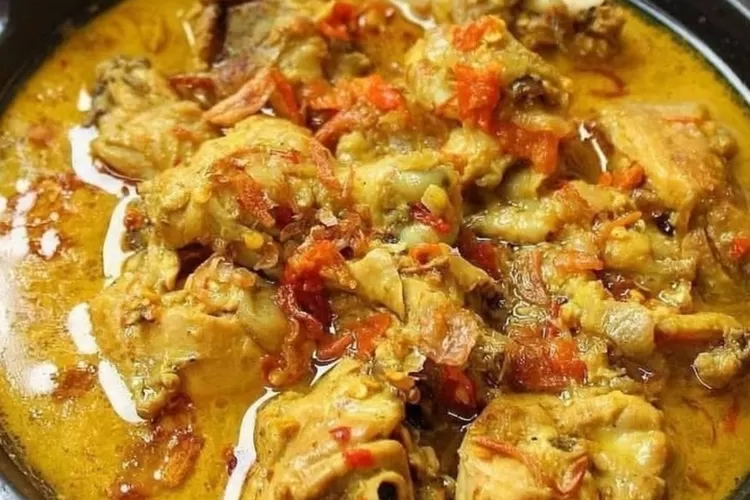 Kari bebek pedas dengan kuah rempah kuat di Bogor./visi.news/ist.