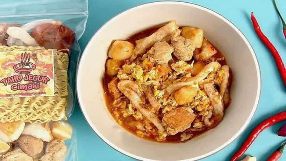 Tahu Jegur sebagai Kuliner Khas Cimahi bercita rasa pedasi./visi.news/ist.