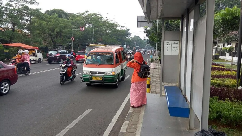 kompensasi sopir angkot dan delman Jawa Barat saat mudik Lebaran./visi.news/ist.