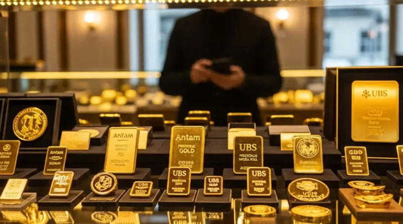 Harga Emas Pegadaian Naik 3 Produk Tembus Rekor Baru