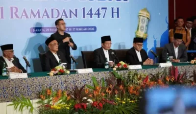 Hasil Sidang Isbat Lebaran 2026./visi.news/banyumas.