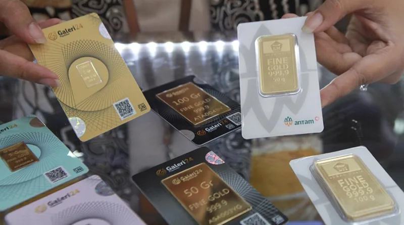 Harga 3 Produk Emas Pegadaian Hari Ini, Antam Turun Tipis