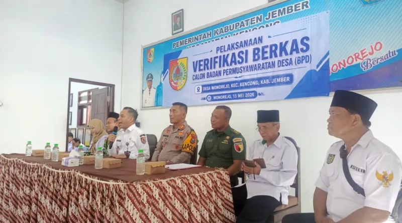 Pemdes Wonorejo Optimistis Seleksi BPD Lahirkan Wakil Masyarakat Berkualitas