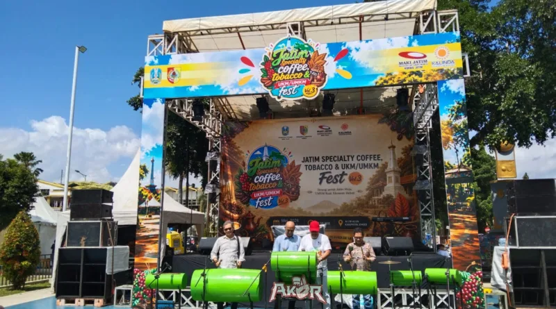 UMKM Jadi Sorotan di Jatim Specialty Coffee, Tobacco, dan Festival ke-3