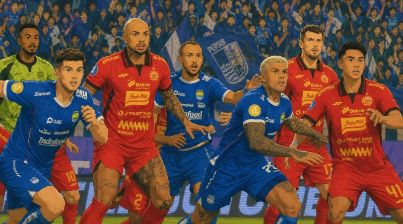 Ini Dia Pemain Persib yang Paling Doyan Bobol Gawang Persija