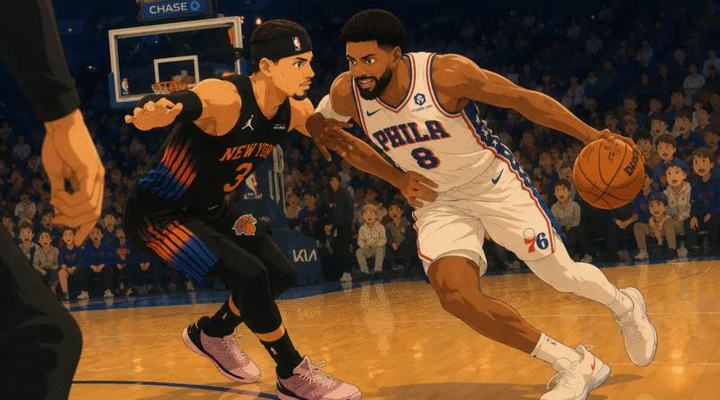 Cedera Anunoby Warnai Duel Knicks vs 76ers